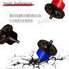 Rcarmumb Steel #45 Front Differential Upgrades Part for 1/10 Slash 4X4 VXL Rustler 44 VXL Stampede 4X4 VXL,Matel Diffrential Upgrades,Replaced #5381 #6882 #5379,Red view 3