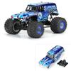 Pro-line Racing 1/10 Grave Digger Ice Blue Painted Body Set LMT PRO359313 Car/Truck Bodies Wings & Decals view 2