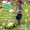 John Deere Bubble Lawn Mower for Toddlers, Bubble Blowing Machines, Indoor and Outdoor Gardening Toy, Birthday, Party Favor for Preschool Girls and Boys, No Batteries Required, 2+ view 4