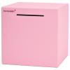 HCHANGEN Piggy Bank for Adults, Stainless Steel Savings Bank, Must Break to Open Metal Money Box for Cash Saving (Pink, 5.9inches) view 1