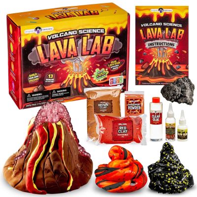 Original Stationery DIY Slime Kit for Boys & Girls - Multicolor, Glow-in-The-Dark Putty - STEM Science Toys & Slime Games for Kids Ages 8-12