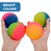 Entervending Jumbo Bouncy Balls - Huge 3 Inch Rubber Balls for Kids (Pack of 6) - Perfect for Parties view 3