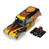 Pro-Line Racing 1/10 Grave Digger Fire Red Painted Body Set LMT PRO359312 Car/Truck Bodies Wings & Decals view 1