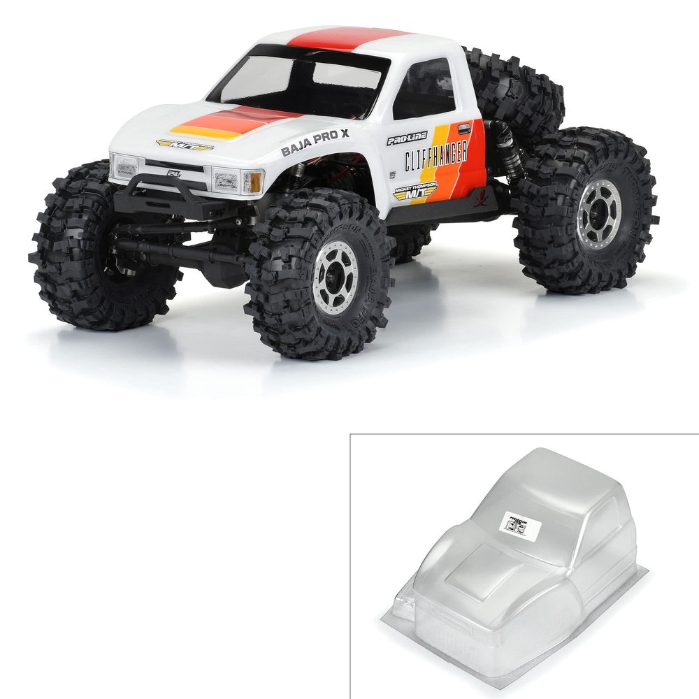 Pro-Line Racing 1/10 Cliffhanger HP Cab-Only Clr Bdy 12.3 Crwlrs PRO361500 Car/Truck Bodies Wings & Decals
