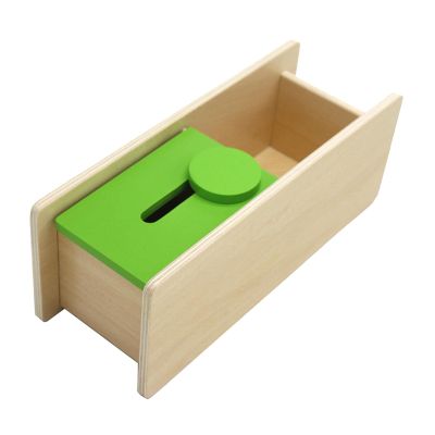 Wooden Matching Box Imbucare Box Early Educational Object Permanence Box for Birthday Gifts