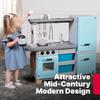 Step2 Cooking Time Kids Kitchen Playset, Indoor/Outdoor Kitchenette, Interactive Play with Lights and Sounds, Made of Durable Plastic, Includes 23 Piece Toy Accessories, for Toddlers 2+ Years Old view 2