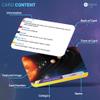 Scientific Facts Flash Cards  77 Astronomy Learning Cards with Images & Space Facts for Kids & Adults  Solar System, Stars & Galaxies Educational Set  STEM Homeschool Classroom Gift by Briston view 2
