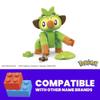 Mega Construx Pokemon Series 17 Grookey Figure Building Set with Quick Poke Ball view 3