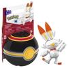 Mega Construx Pokemon Series 17 Scorbunny Figure Building Set with Luxury Poke Ball view 1