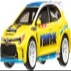 Hot Wheels Premium Car Culture Collectible Toy Car, 1:64 Scale Die-Cast Toyota Corolla GR, Slide Street Vehicle with Real Riders Tires view 2