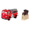 Disney Cars 2023 Mattel 1:55 Scale Diecast 2-Pack Red The Fire Truck and Stanley Monument view 4