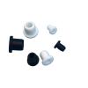 GatherTOOL 10PCS Silicone Rubber Wire Grommet Round Hollow Plugs with Hole 3mm 3.5mm 4mm 4.5mm 5mm Silicon End Caps Rubber O-Rings Gasket (Color : White, Size : A 15mm(0.59 inch)) view 4