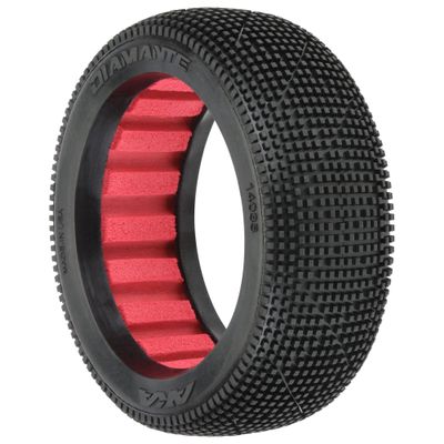 AKA Products INC. 1/8 Diamante Super Soft F/R Buggy Tires 2 AKA14035VR RC Tire