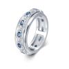 Yorionke Sea Turtle Spinner Rings 925 Sterling Silver Anxiety Relief Rings Anti Anxiety Stress Ring Fidget Rings for Women Anxiety Fidget Ring Jewelry Gifts (9) view 1