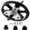Rcarmumb Hardened Steel Slipper Clutch Eliminator Gear Upgrades Part for 1/10 Slash 4X4/VXL Stampede 4X4/VXL Rustler 4X4/VXL,54T Spur Gear with Pinions Gears Set(15T 17T 19T),#6878,Sliver view 1