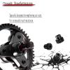 Rcarmumb Slipper Clutch Eliminator Upgrades Part for 1/10 Slash 4X4/VXL Stampede 4X4/VXL Rustler 4X4/VXL,Hardened Steel 52T Spur Gear with Pinions Gears Set(15T 17T 19T),#6878,Black view 4