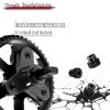 Rcarmumb Hardened Steel Slipper Clutch Eliminator Gear Upgrades Part for 1/10 Slash 4X4/VXL Stampede 4X4/VXL Rustler 4X4/VXL,54T Spur Gear with Pinions Gears Set(15T 17T 19T),#6878,Black view 4