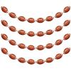 4 Packs Football Banners Garland Football Party Decorations Footballs Cutouts Footballs Hanging Swirl Sports Theme Birthday Party Supplies for Baby Shower Home Classroom Favor Decorations view 1