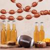 4 Packs Football Banners Garland Football Party Decorations Footballs Cutouts Footballs Hanging Swirl Sports Theme Birthday Party Supplies for Baby Shower Home Classroom Favor Decorations view 4