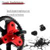 Rcarmumb Hardened Steel Slipper Clutch Eliminator Gear Upgrades Part for 1/10 Slash 4X4/VXL Stampede 4X4/VXL Rustler 4X4/VXL,54T Spur Gear with Pinions Gears Set(15T 17T 19T),#6878,Red view 4
