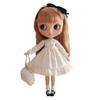 XiDonDon Doll Clothing Fashion Dress for Blyth,Ob24,Licca,Azone BJD Doll Clothes Toys Accessories Gifts (Apricot)(Only Clothes) view 1