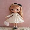 XiDonDon Doll Clothing Fashion Dress for Blyth,Ob24,Licca,Azone BJD Doll Clothes Toys Accessories Gifts (Apricot)(Only Clothes) view 4