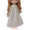 XiDonDon Doll Clothing Extra Long Robe for Blyth,Ob24,Licca,Azone BJD Doll Clothes Toys Accessories Gifts (Off-White) (Only Clothes) view 2