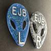 Alien Xray Markers, With Initials, Glitter view 4