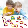 10pcs Fidget Toys - Sensory Items Quiet Fidget Toys for Adults Boys Girls Anxiety Stress Relief Toys Pack- Squeeze, Twist, Chain Spinner Alternative Gift view 4