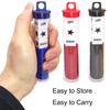Ahoper Right Left Center Dice Game Prime Set Bundle with 3 Dices + 36 Chips. Round Tube Storage is Very Convenient for Travel. Easy to Store, Carry Around. (3 Pack) view 2