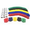 Ahoper Right Left Center Dice Game Prime Set Bundle with 3 Dices + 36 Chips. Round Tube Storage is Very Convenient for Travel. Easy to Store, Carry Around. (3 Pack) view 4