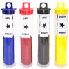 Ahoper Left Right Center Dice Game Prime Set Bundle with 3 Dices + 36 Chips. Round Tube Storage is Very Convenient for Travel. Easy to Store, Carry Around. (4 Pack) view 1