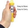 Ahoper Left Right Center Dice Game Prime Set Bundle with 3 Dices + 36 Chips. Round Tube Storage is Very Convenient for Travel. Easy to Store, Carry Around. (Yellow) view 2