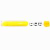 Ahoper Left Right Center Dice Game Prime Set Bundle with 3 Dices + 36 Chips. Round Tube Storage is Very Convenient for Travel. Easy to Store, Carry Around. (Yellow) view 3