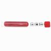 Ahoper Left Right Center Dice Game Prime Set Bundle with 3 Dices + 36 Chips. Round Tube Storage is Very Convenient for Travel. Easy to Store, Carry Around. (Red) view 3