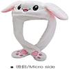 Koala Winter Warm Bunny Hat With Moving Rabbit Ears - Funny Cosplay Christmas Party Hat view 2