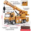 OANMYJJO Children Crane Toy Metal DieCast Crane ModelConstruction Truck Toys with Simulated Sounds and LightsSuitable for Ages 3 and Up Toy Crane for Boys view 2