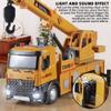 OANMYJJO Children Crane Toy Metal DieCast Crane ModelConstruction Truck Toys with Simulated Sounds and LightsSuitable for Ages 3 and Up Toy Crane for Boys view 3