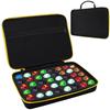 FCDYLBD Toy Organizer Case Compatible with Bakugan Battle Planet, BakuCores, Armored Alliance, Geogan Rising, Toy Organizer Storage Container Holder (40, Black) view 1