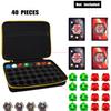 FCDYLBD Toy Organizer Case Compatible with Bakugan Battle Planet, BakuCores, Armored Alliance, Geogan Rising, Toy Organizer Storage Container Holder (40, Black) view 3