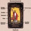 KLEDERY Tarot Cards for Beginners, Classic Tarot Deck with Meanings, Durable Cards with Guide Book, Black view 2