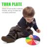 VALICLUD Editable Lottery Turntable 7.5 Inch Wall Mounted Prize Wheel with Dry Erase Surface for Party Games and Classroom Fun view 3