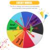 VALICLUD Editable Lottery Turntable 7.5 Inch Wall Mounted Prize Wheel with Dry Erase Surface for Party Games and Classroom Fun view 4