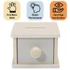 Montessori Coin Box, Montessori Toys for 1 Year Old Toddler Coins, Baby Wooden Toy Ball Infant Drawer Drop, 1+ Baby Essentials Object Permanence Learning view 3