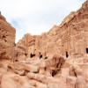 Noah Jigsaw Puzzle The Ancient City of Petra in Jordan Became one of The 7 New Wonders of The World. The city's Carved Rose-red Sandstone Rock facades, tombs, and Temples 1000 Pieces view 2
