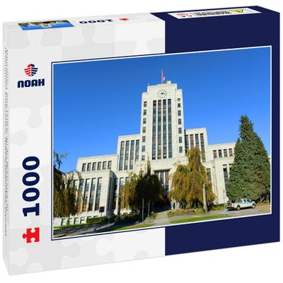 Noah Jigsaw Puzzle Vancouver City Hall is an Art Deco Style in Downtown Vancouver, British Columbia, Canada 1000 Pieces