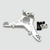 Aluminum Rear Shock Tower Damper Mount Silver for Losi Mini-T 2.0 LOS214011 view 4