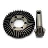 Hard Chrome Steel Front or Rear Spiral Cut Differential Ring and Pinion Gear 43/12T for Axial 1/6 SCX6 AXI252007 view 1