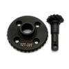 Hard Chrome Steel Spiral Cut Overdrive Differential Ring and Pinion Gear 12T33T for Traxxas TRX4 TRX6 Replace 8287 view 2