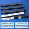 GUSTARIA Mahjong All-in-One Tile Rack & Pusher, Clear Acrylic Mahjong Rack and Pusher Combo, Modern American Mahjong Tile Racks, Set of 4, Black view 4